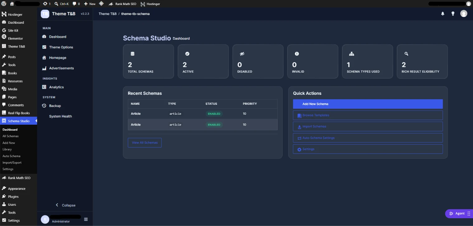 Schema Studio Visual Builder with Field Mapping, Conditions and JSON Preview tabs